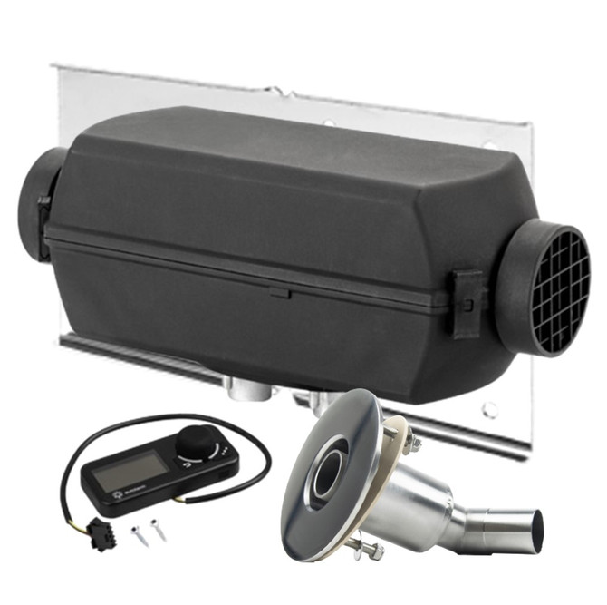 Autoterm 4D Diesel Heater with Single Marine Outlet Kit- 12V