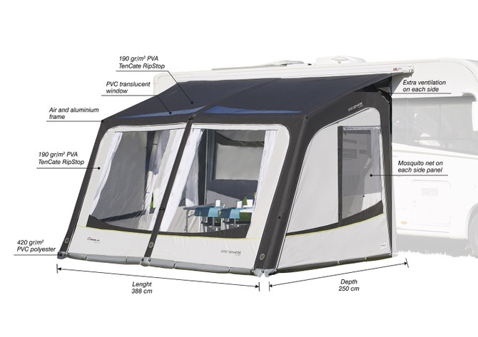 Inaca Atmosphere Inflatable Awning 400 - Medium