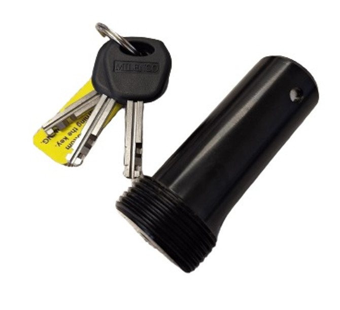 Wraith 2 Caravan Wheel Lock - Small Hole Lock & Key