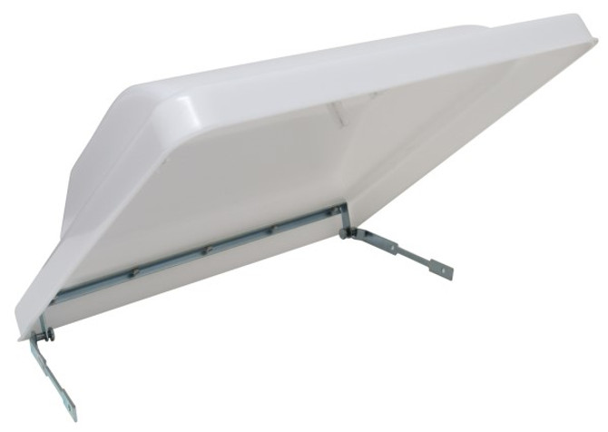 Universal Roof Vent Lid - 14" x 14" - White