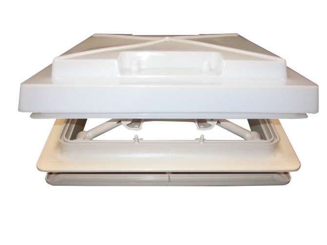 MPK 280 x 280mm 4 Way Roof Vent - Opaque Dome