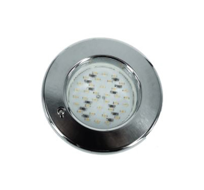 Pinto Interior LED 12V Chrome with Switch 36SMD