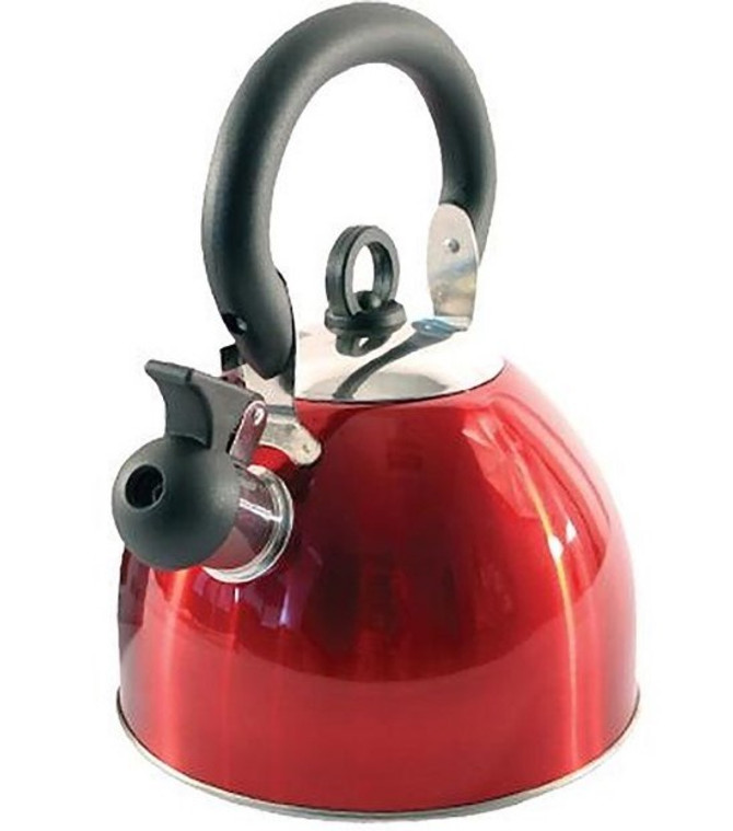 Whistling Kettle 2.5 Litre - Red