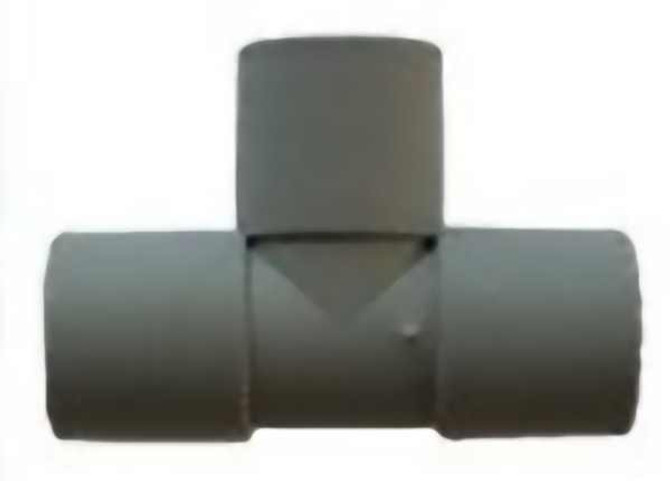 28mm Tee Connector - Rigid To Rigid Pipe