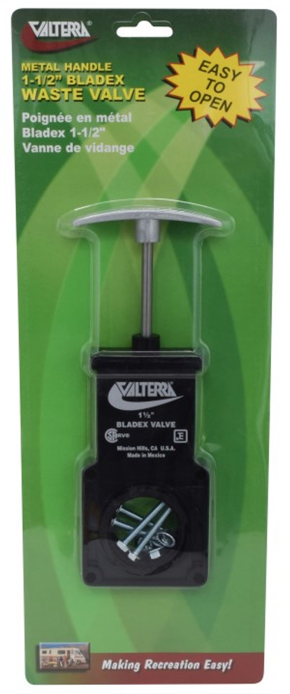 Valterra 1½" Waste Dump Valve With Metal Handle