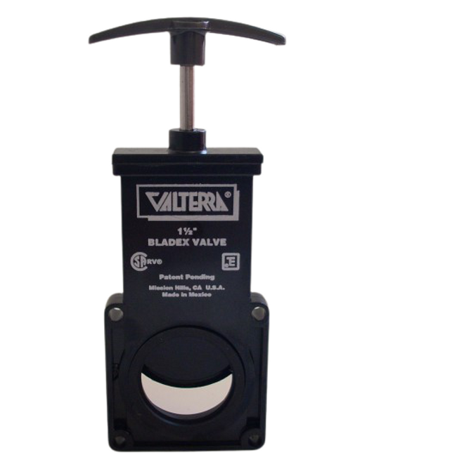 Valterra 1½" Waste Dump Valve With Metal Handle