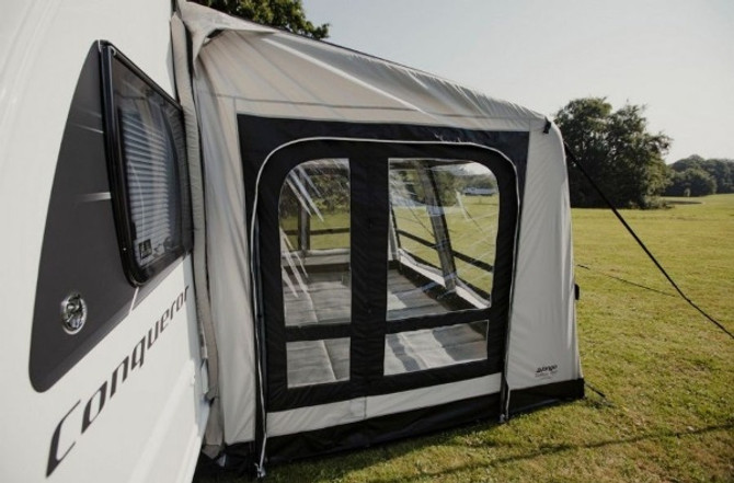 Vango Balletto Elements 330 Awning With Carpet & Mesh Door