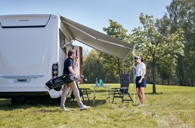 Thule 9200 Anodised Awning 5.0m x 3.0m Reach Mystic Grey