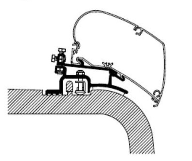 Bracket For Ducato/Jumper/Boxer <2006 - Series 6 Awnings