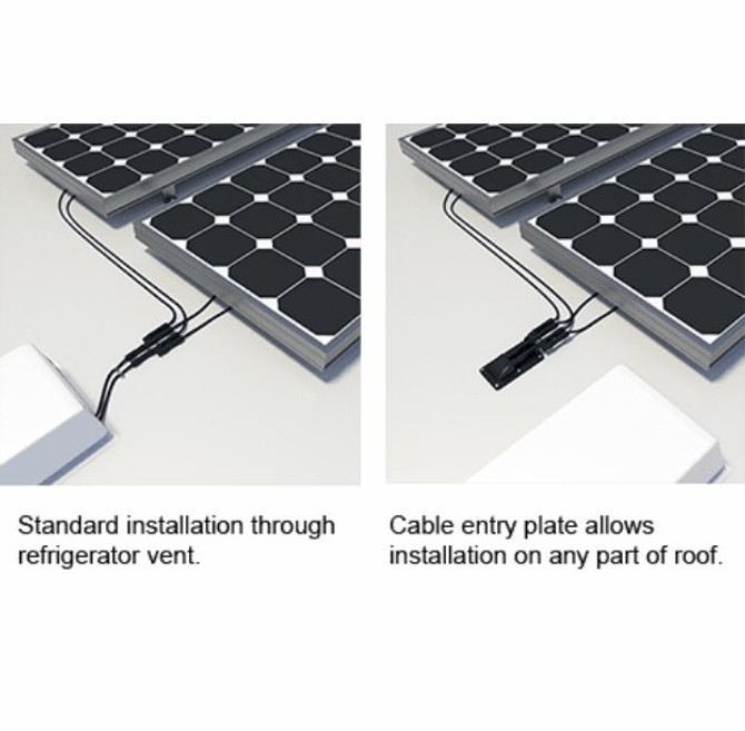Solar Cable Entry Point With Cable