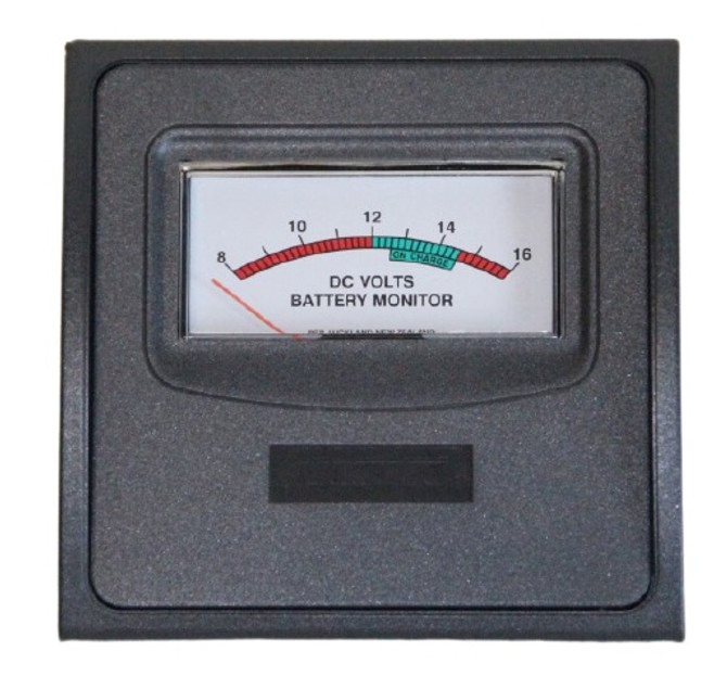 RV Volt Meter Panel 8 - 16 Volt