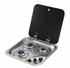 CAN 3 Burner Gas Hob With Glass Lid