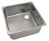 CAN Square Semi-Polished Stainless Steel Sink