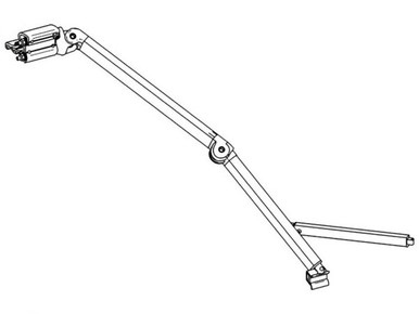 Thule 9200 Awning Spring Arm & Stay LH