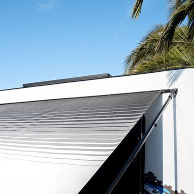 Aussie Traveller Sunburst Eclipse Roll Out Awning Curved Frameset ...
