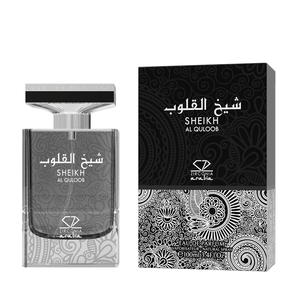 Zirconia Arabia Sheikh Al Quloob EDP Spray Perfume 100ml For Men
