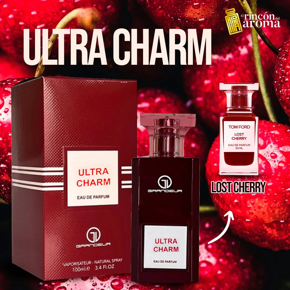 Ultra Charm, EDP, Alternative Lost Cherry, Grandeur Elite, Unisex