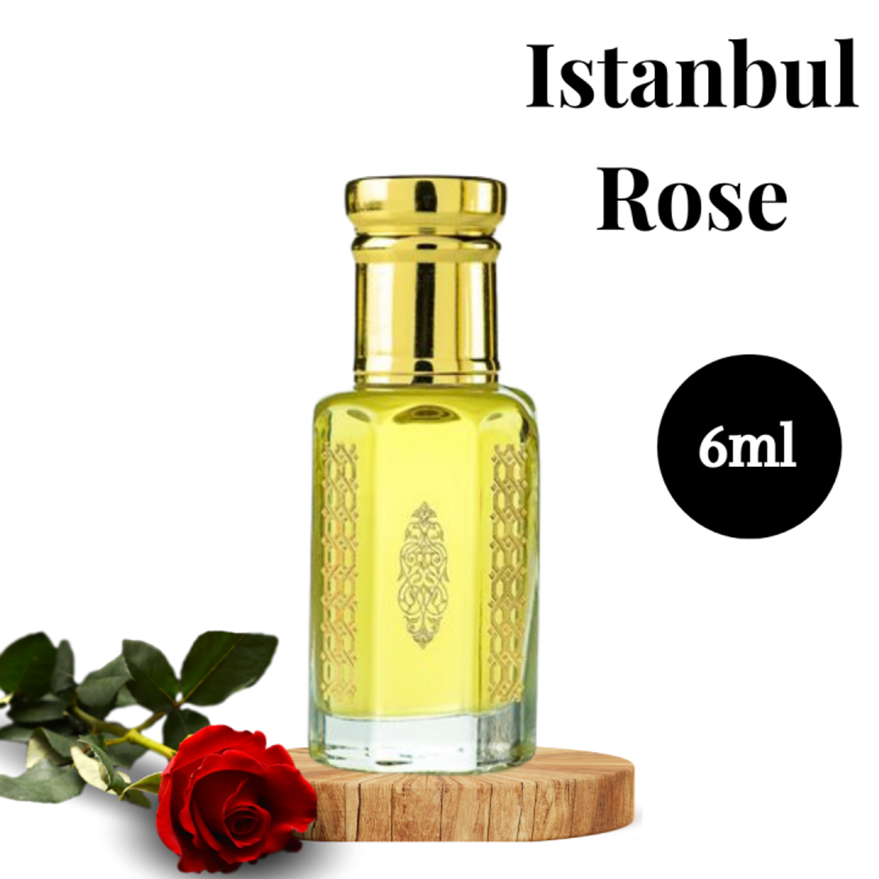 Istanbuli Rose perfume oil (Attar)- 6ML Unisex Istanbuli Rose perfume oil (Attar)- 6ML Unisex