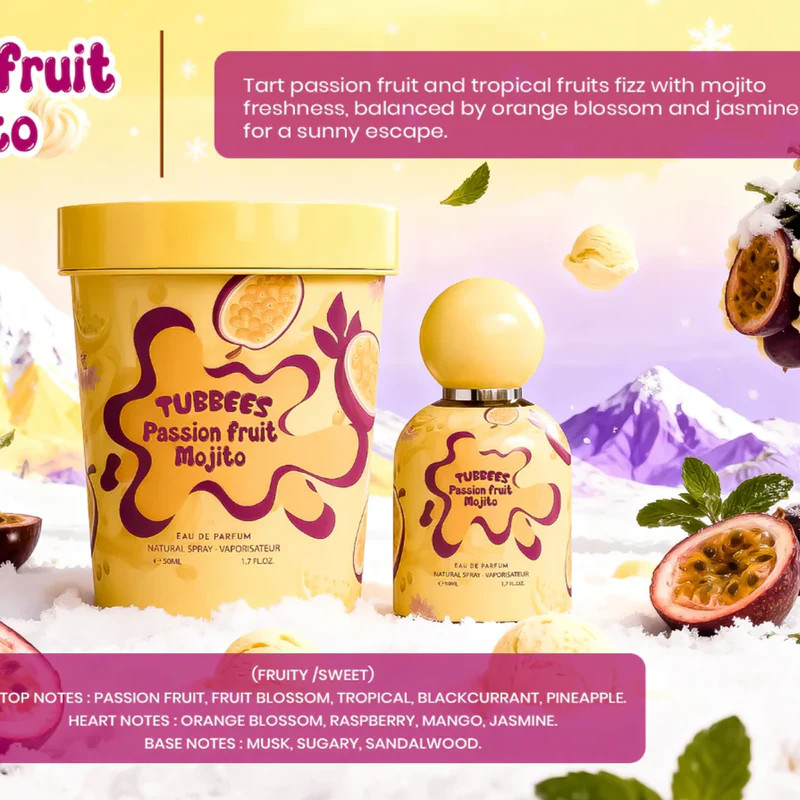 Passion Fruit Mojito Tubbees for women and men 50Ml