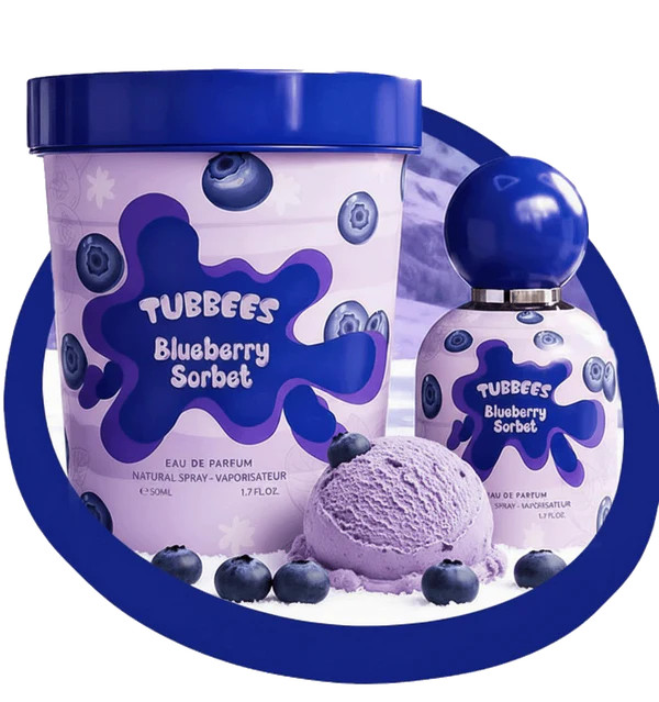 Blueberry Sorbet Tubbees for women and men 50Ml