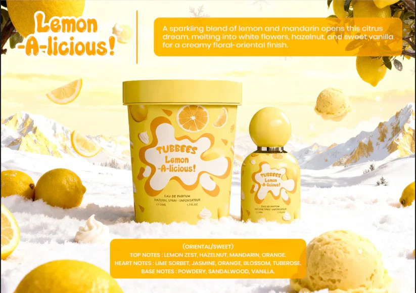 Lemon-A-Licious Tubbees for women and men 50Ml