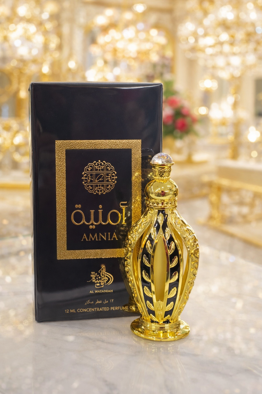 Al Wataniah Amnia unisex Perfume oil 12ML