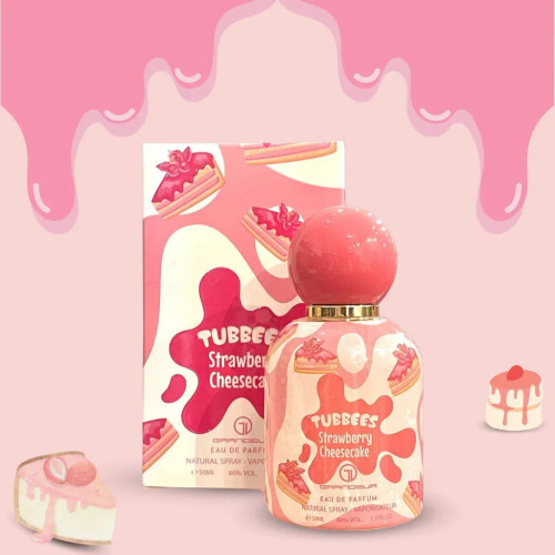 TUBBEES STRAWBERRY CHEESECAKE | 50ML EDP | BY GRANDEUR