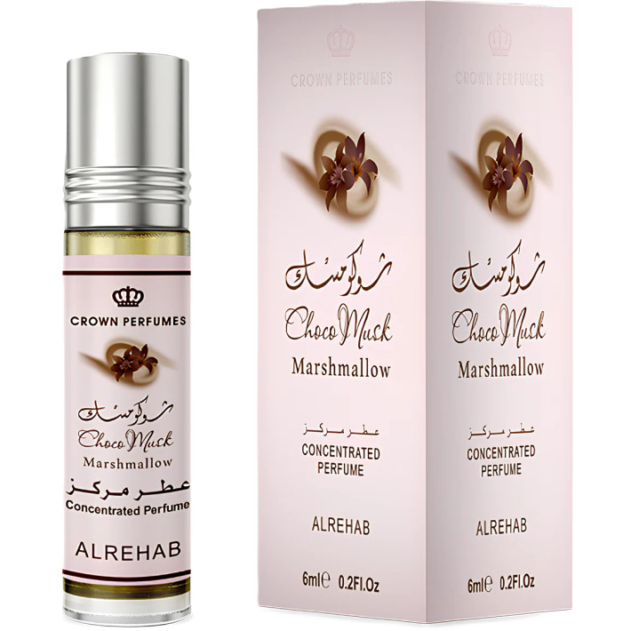 Al-Rehab Choco Musk Marshmallow Perfume Oil (Unisex) 6ML