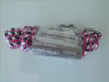 Fluorescent pp lead rope Pink w/ Navy-Grey Braids Package