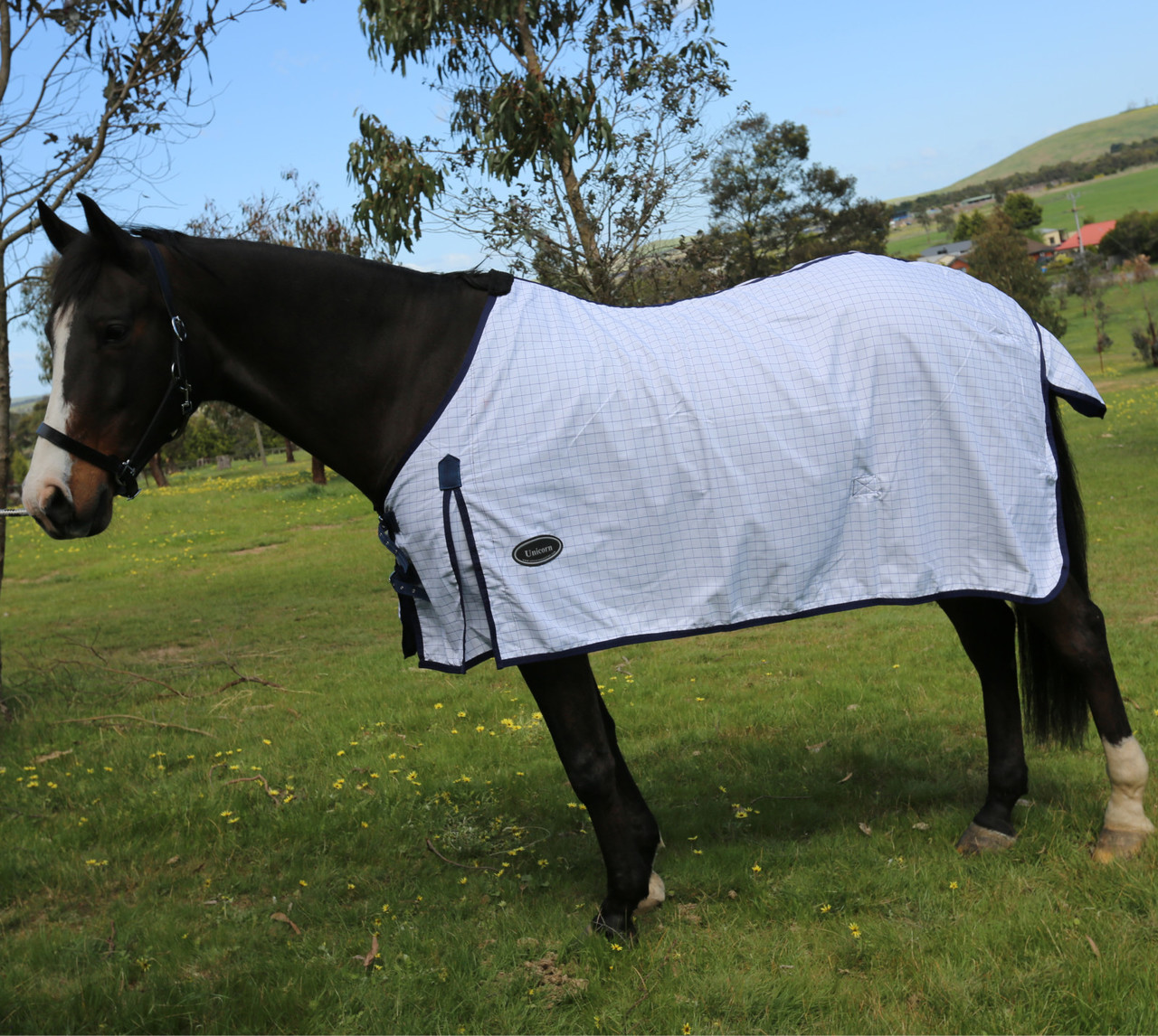 Unicorn Equestrian Cotton Horse Rug