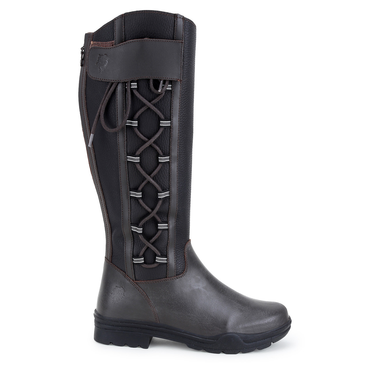Unicorn Side Gusset Waterproof Country Boots Standard Calf Dark Brown