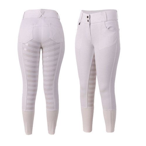 white silicone breeches