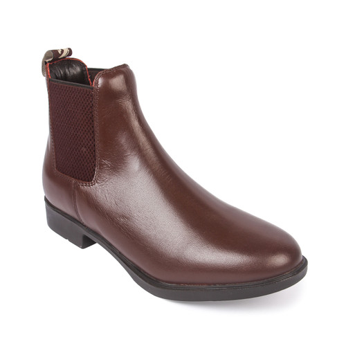 brown leather jodhpur boots