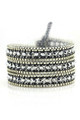 TREZO LAVI Silver Chain Wrap Bracelets