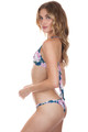 FRANKIES BIKINIS Malibu Bottom in Pink Peony