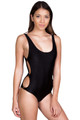 AMUSE SOCIETY Estelle One Piece in Solid Black