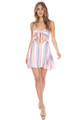 BEACH RIOT Taylor Dress in Pink Stripe