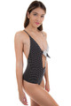 BEACH RIOT Leah One Piece in Black/White