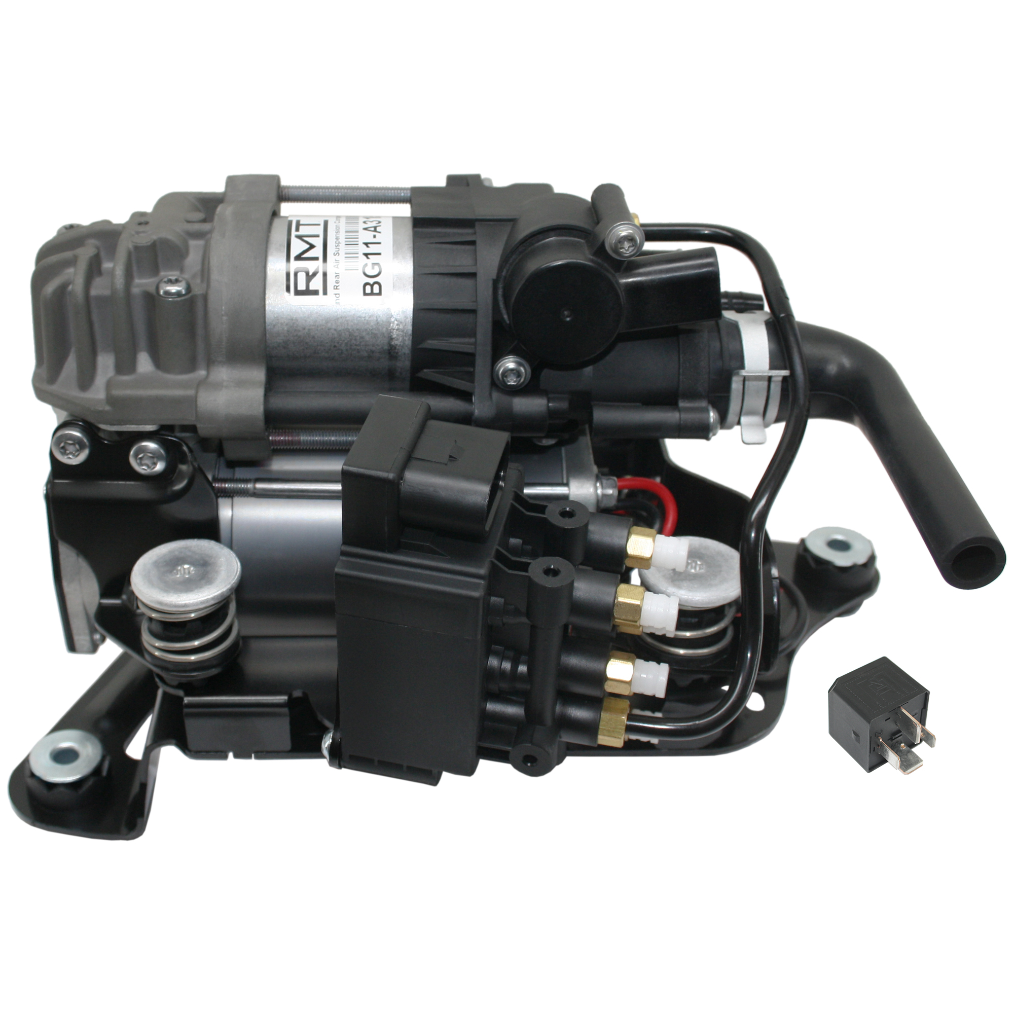 37206861882 New Front and Rear Air Suspension Compressor with
