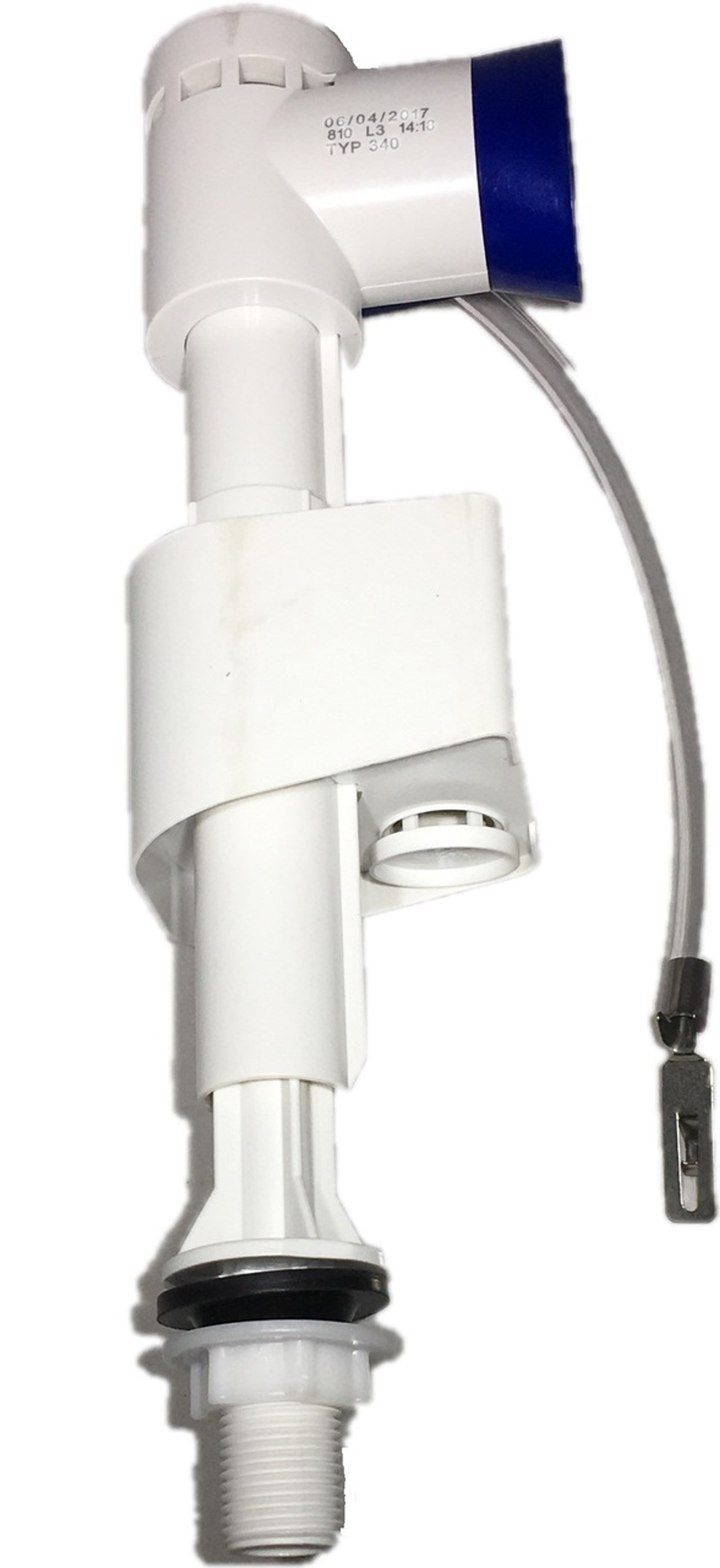 DURAVIT 0074115900 FILL VALVE FOR BOTTOM SUPPLY 1/2" PLASTIC NIPPLE