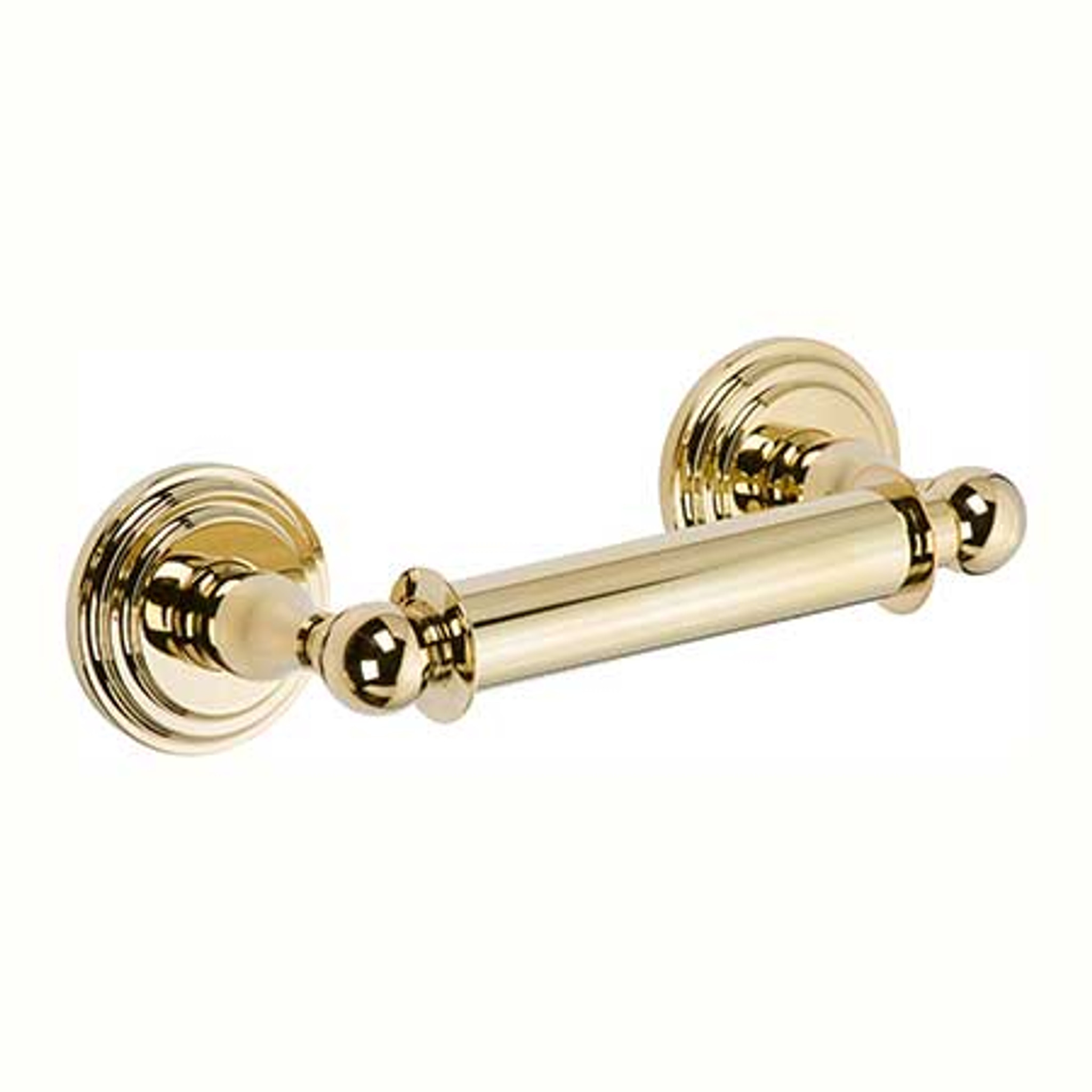 Toilet Paper Holder Hotelier 2 Post Spring Loaded Polished Chrome Bras