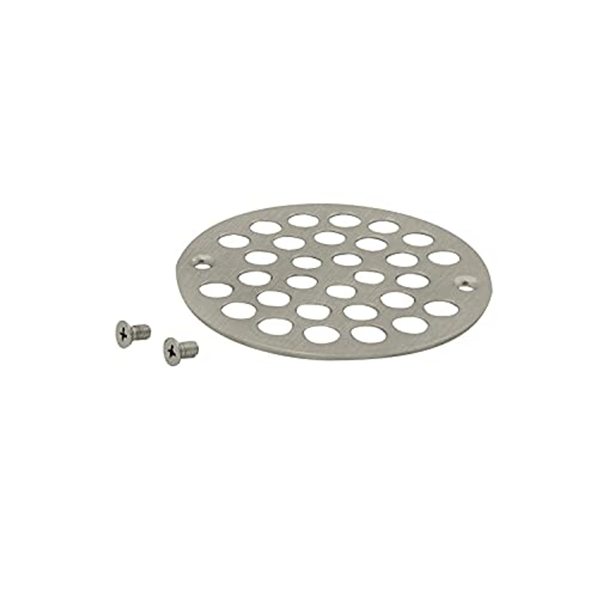 Westbrass 4-1/4 in. O.D. Shower Strainer Plastic-Oddities Style | Black | D3193-62