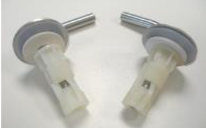 Duravit 0061611000 Hardware Hinge Set for 006332 Seat