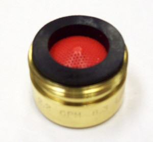 Phylrich M501S/003 (Dime Size) 1.2 gpm, 13/16 inch Aerator for Lavatory Faucet in Polished Brass Phylrich M501S/003 (Dime Size) 1.2 gpm, 13/16 inch Aerator for Lavatory Faucet in Polished Brass