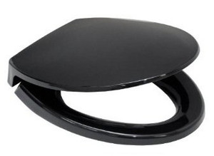 Toto SS113#51  Round Front Toilet Seat With Lid And Soft Close In Ebony