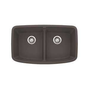 BLANCO 442196 VALEA EQUAL DOUBLE LOW DIVIDE - CINDER
