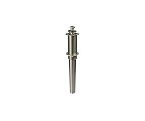 MOUNTAIN PLUMBING MT760/AB LAV DRAIN LIFT & TURN WITHOUT OVERFLOW ALL PLATED ANTIQUE BRASS