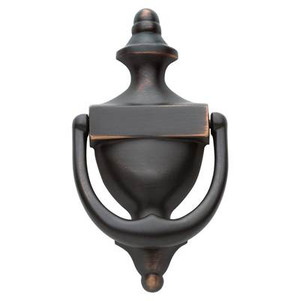 BALDWIN 0102.112 COLONIAL DOOR KNOCKER VENETIAN BRONZE