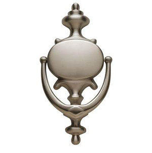 BALDWIN 0116.150 IMPERIAL DOOR KNOCKER IN SATIN NICKEL