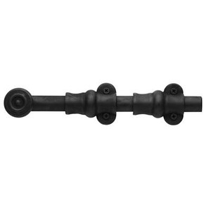 BALDWIN 0380.102 8" ORNAMENTAL HEAVY DUTY SURFACE BOLT IN OIL RUBBED BRONZE